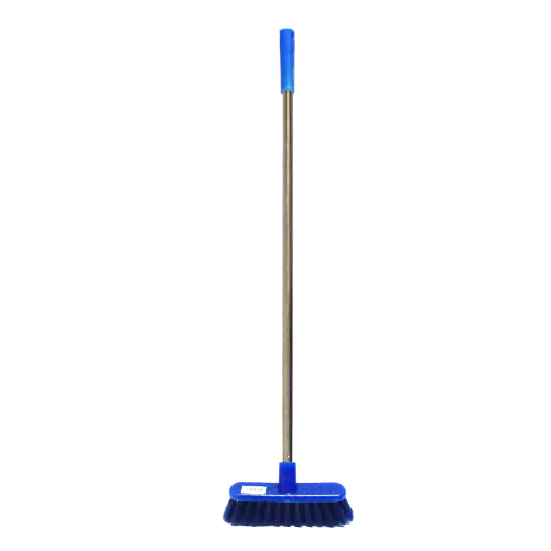 Long Handle Brush, Floor & Wall Scrubber with Stiff Bristles