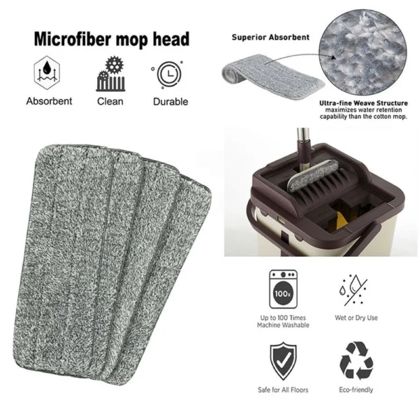 Micro Fiber Flat Mop Refill