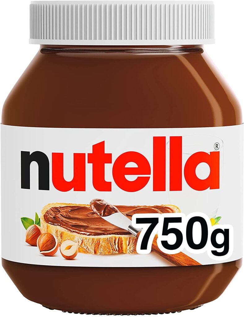 Nutella hazelnut spread