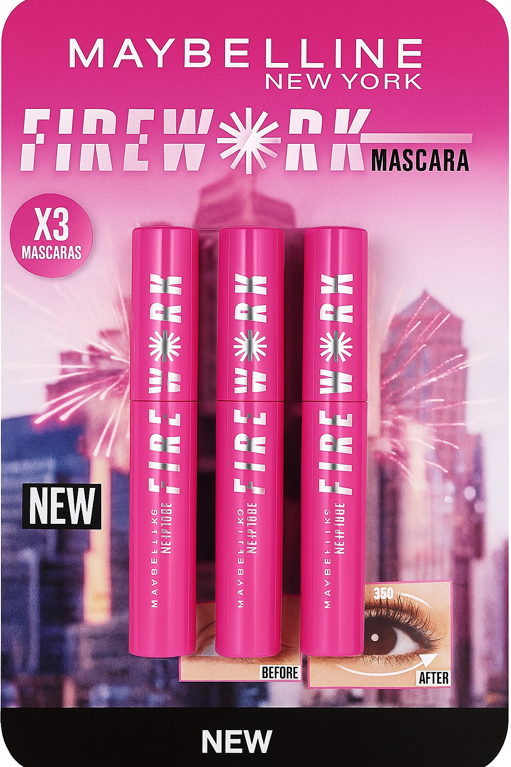 Maybelline Firework Mascara Set