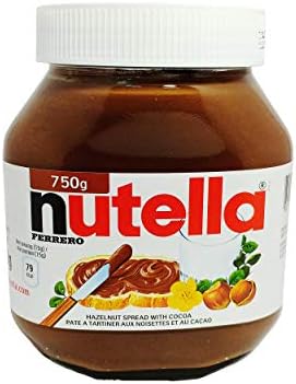 Nutella hazelnut spread
