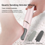 foot callus remover unboxing with box packaging – electric foot file set with accessories