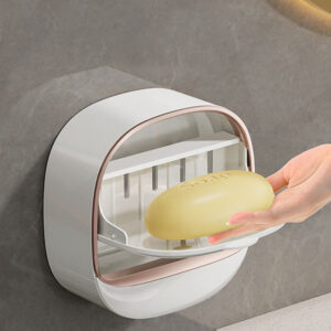 Luxury Soap Holder with Drain Tray