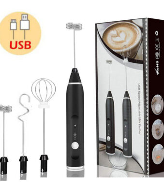 USB rechargeable coffee beater