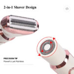 Rechargeable Hair Epilator 4 in 1 women electric shaver and hair removal device