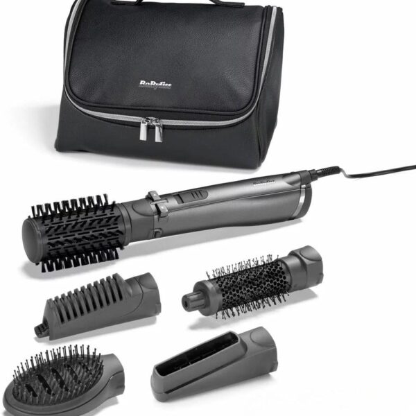 BaByliss AirStyler Pro 1000 complete hair styling kit with 5 attachments and carry case