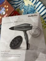 BaByliss Hair Dryer professional performance lightweight body with adjustable speed settings