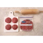 Bacofoil food and freezer bags that keep food fresher longer with double seal protection