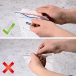 Bacofoil Safeloc food and freezer bags – double seal technology, stand alone base, 3 litre capacity, pack of 152