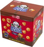 Meiji Hello Panda chocolate filled biscuits 30 mini packs 21g each