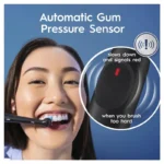 Oral-B iO2 electric toothbrush handle removes 100% more plaque for dentist clean feel