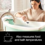 Braun digital thermometer white color with LCD screen